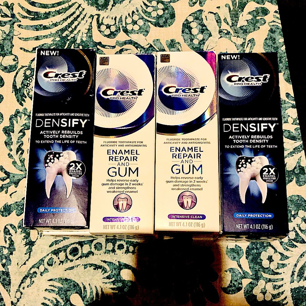 Brand new Crest toothpaste